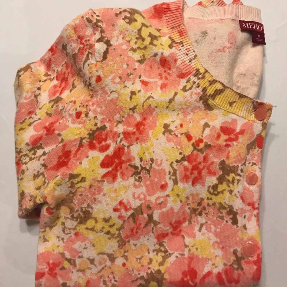 Merona Floral Cardigan