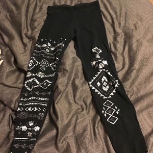 Designed leggings