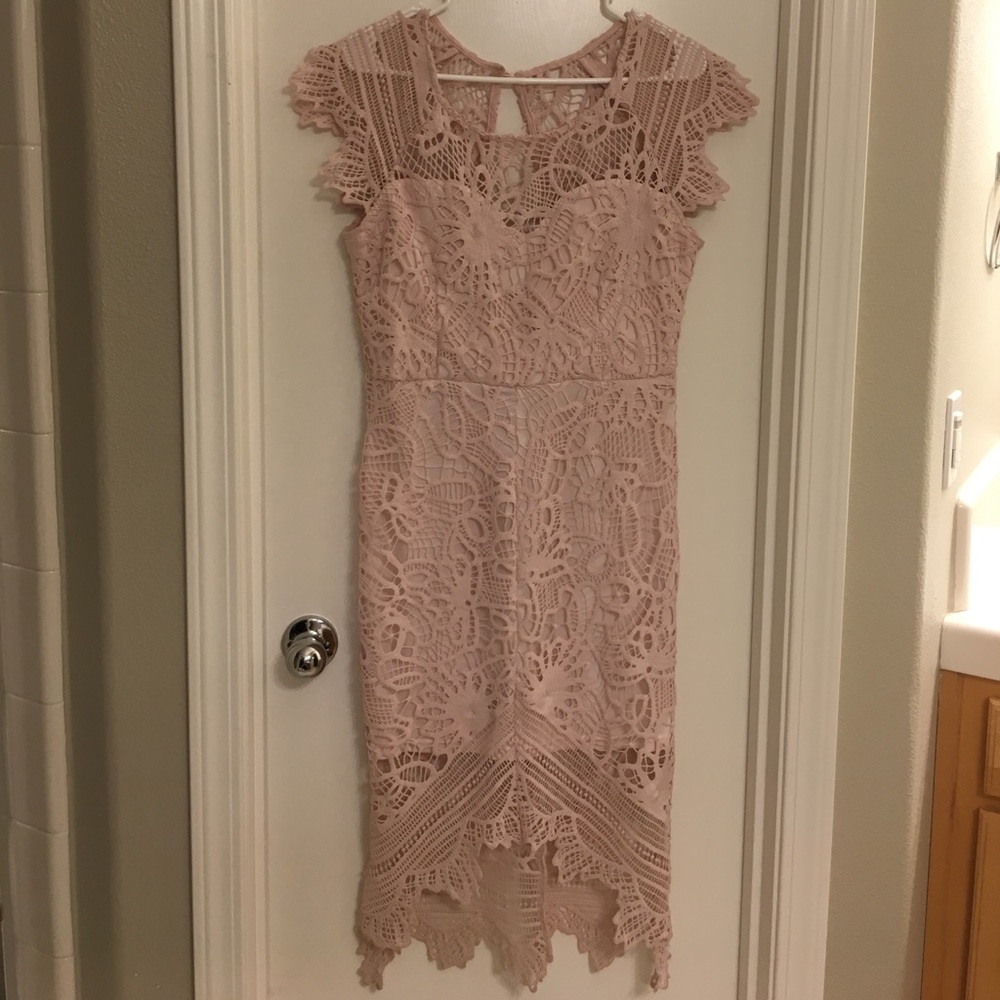 Blush Soiéblu lace dress