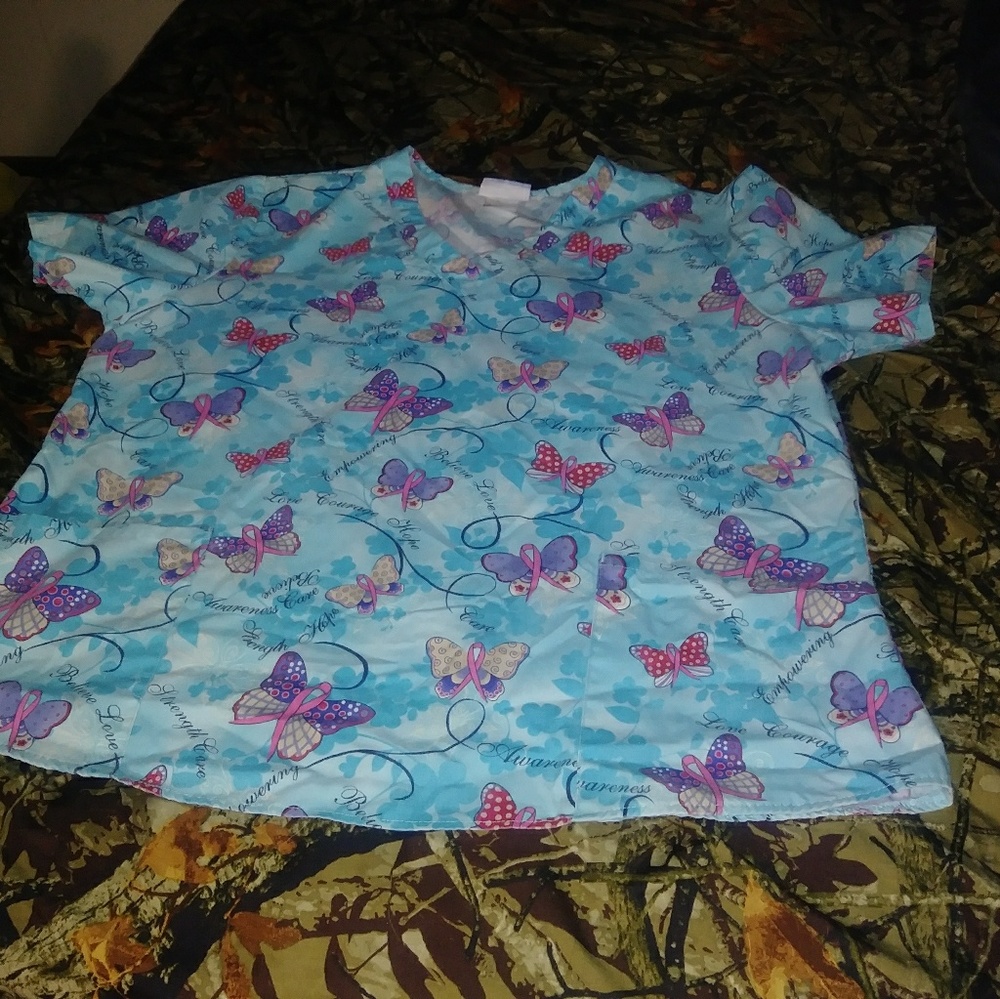 Women's scrub top
