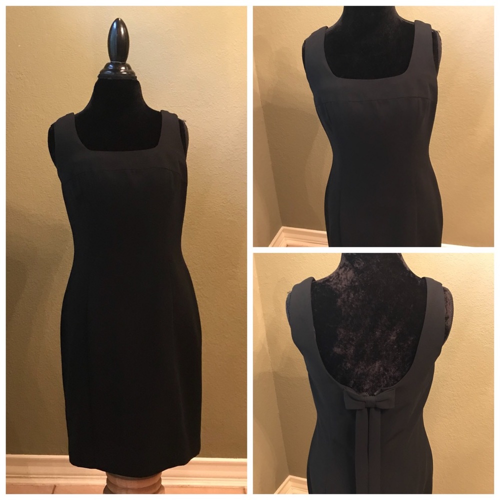 Classic black dress