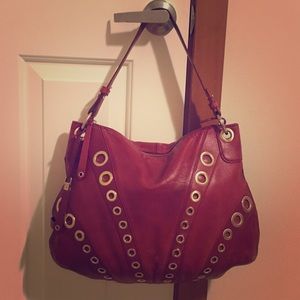 Cole Haan Whitney Leather Zip Hobo