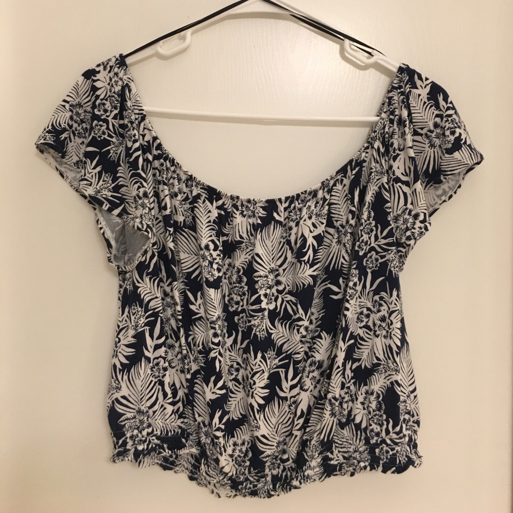 H&M off the shoulder top
