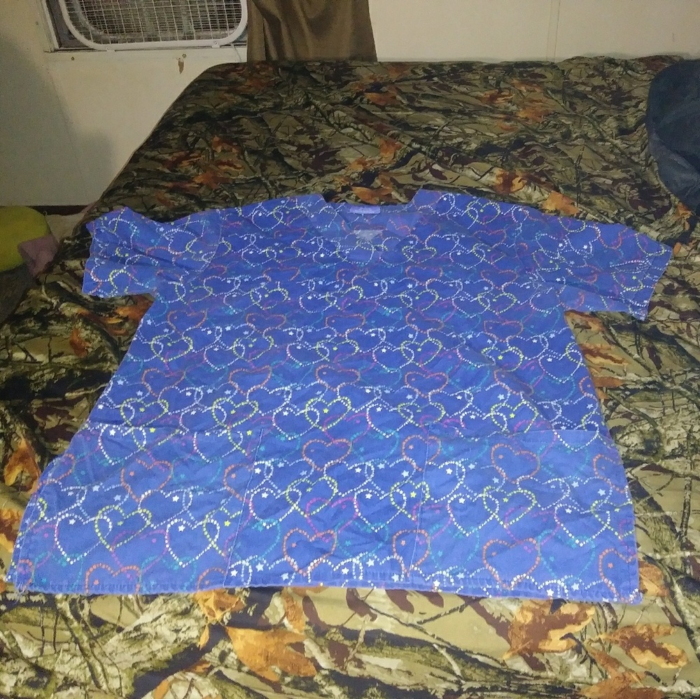 Women's scrub tops