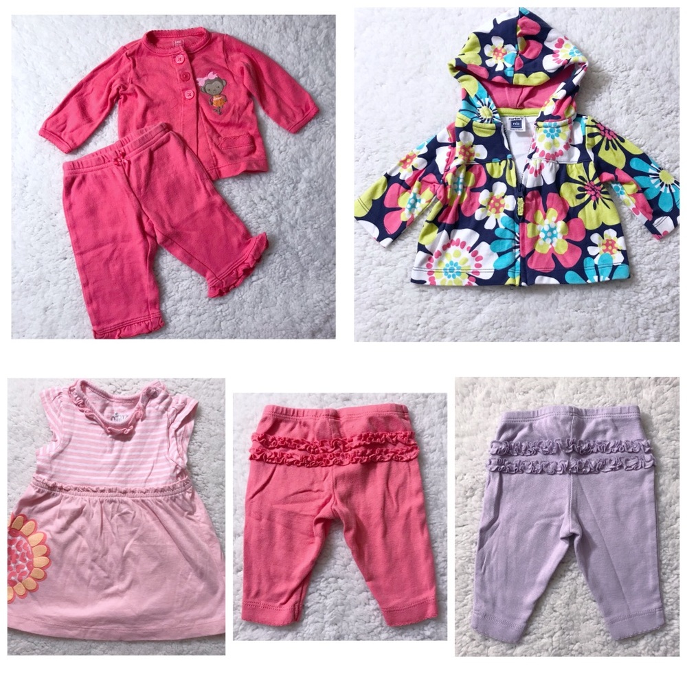 Sweet Newborn Baby Girl Bundle