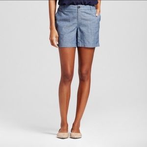 Merona Chambray Shorts