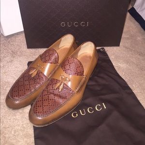 Gucci Loafers - Two-Tone (Tan/Brown)