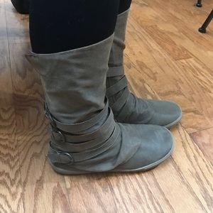 Mid calf booties