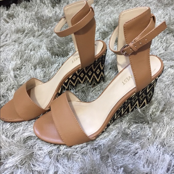 Nine West Wedge Sandals - Picture 3 of 3