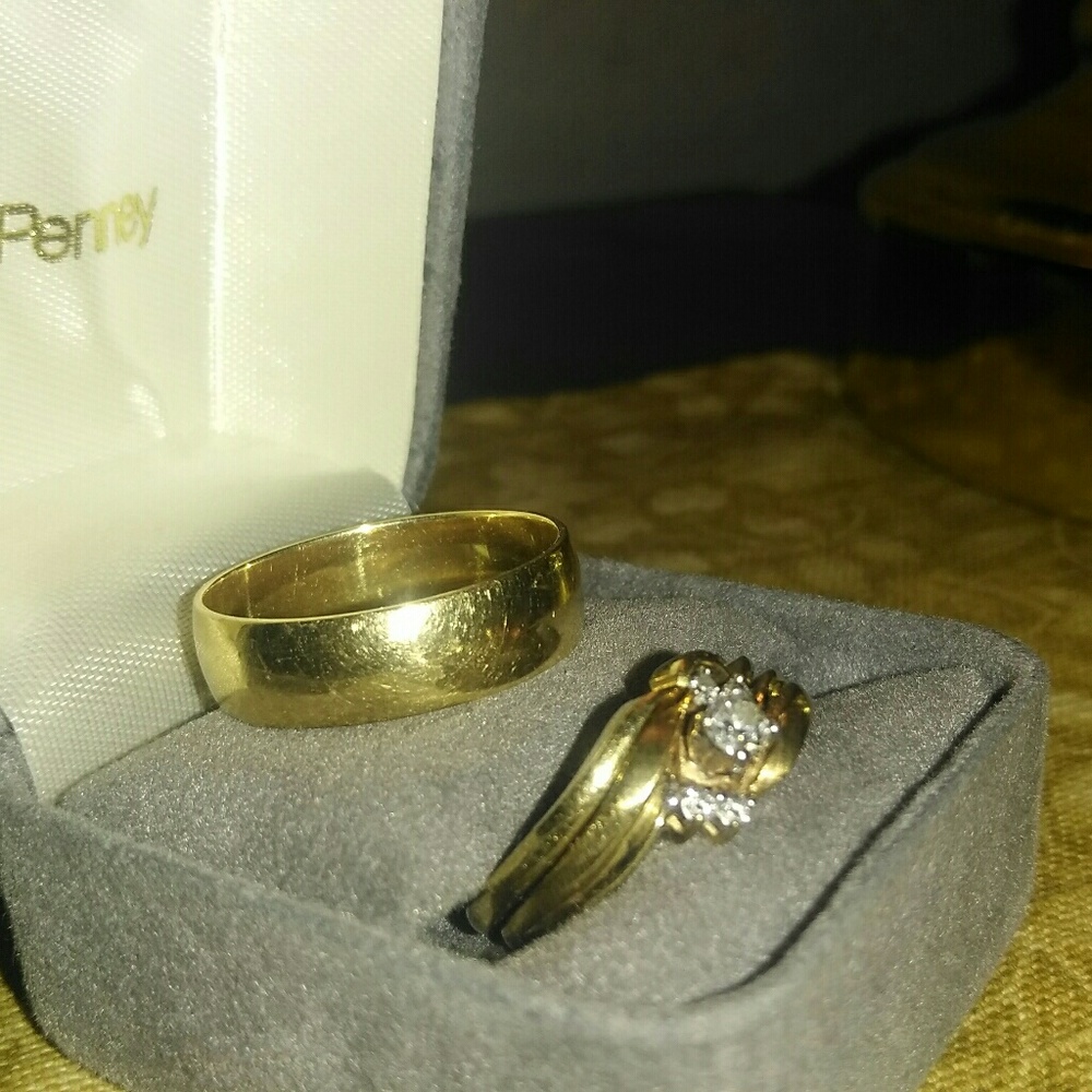 Wedding ring set - Picture 2 of 6