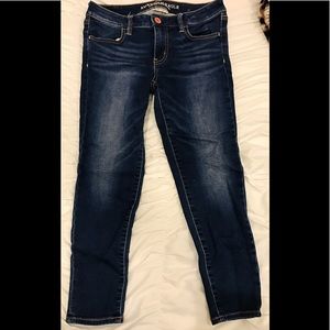 American Eagle "super stretch" skinny jeans