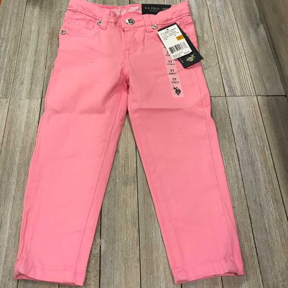 Ralph Lauren Ankle Pant 3T Pink