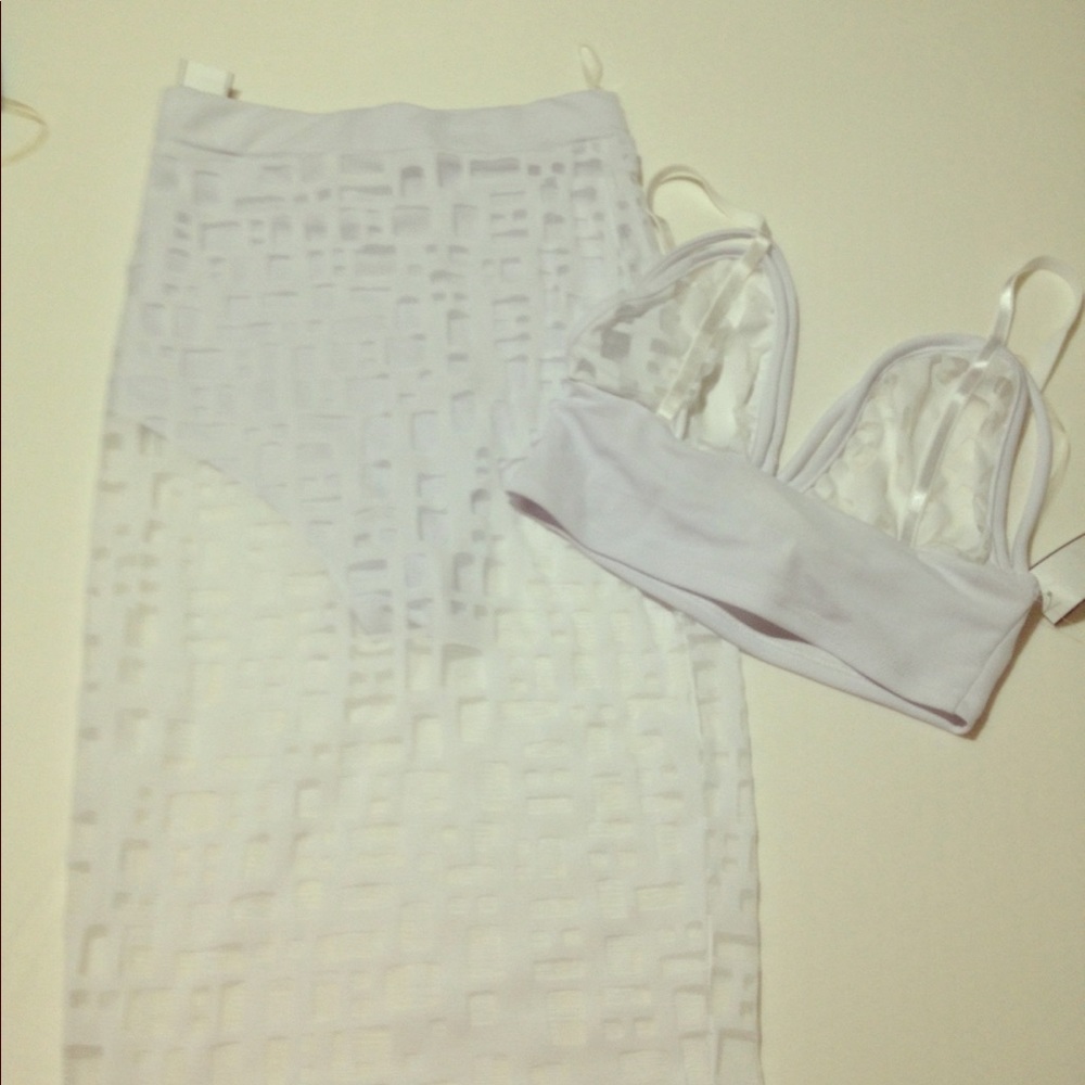 Two piece skirt  set