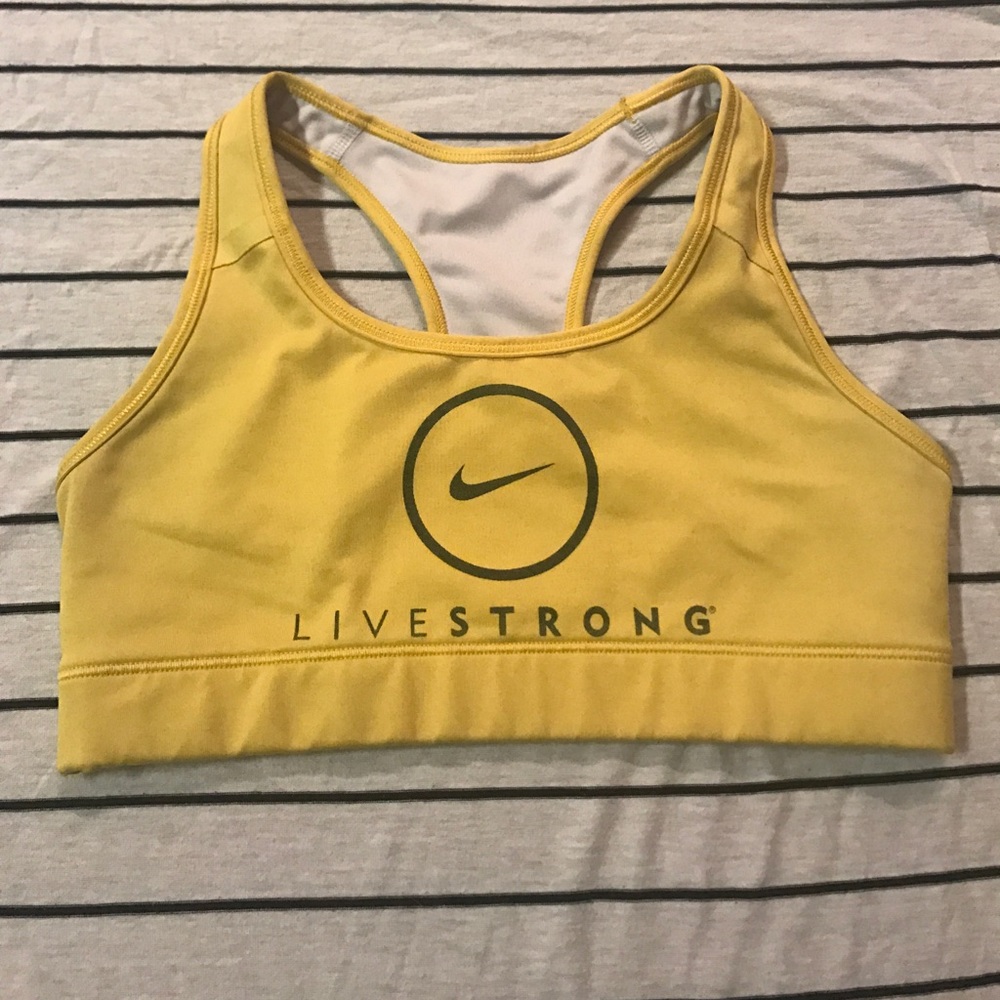 Nike livestrong sports bra