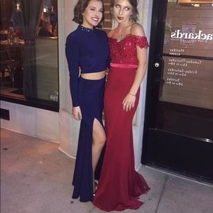 Red prom dress