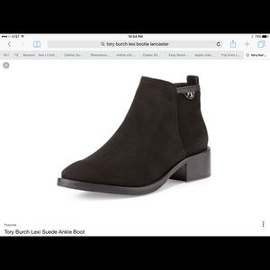 New Tory Burch Lexi Ankle Boots Suede leather