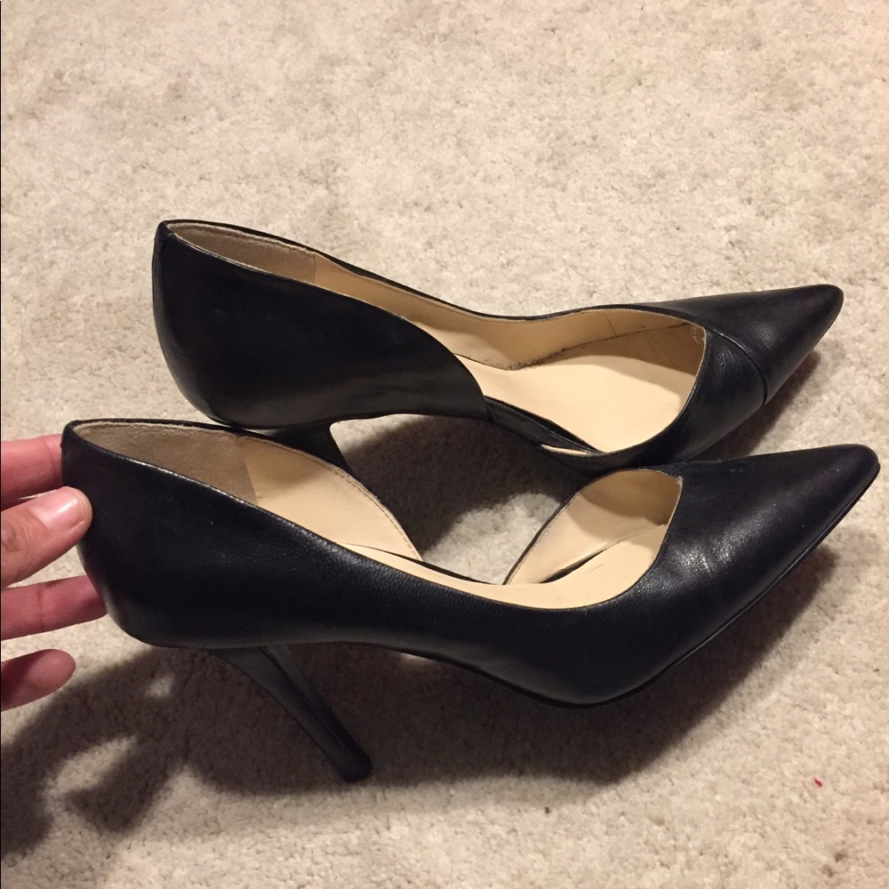 Nine West gently worn shoes size 6 black