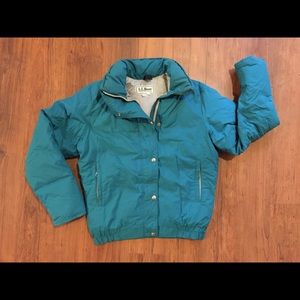 ❄️❄️L.L.Bean DOWN coat jacket size Medium
