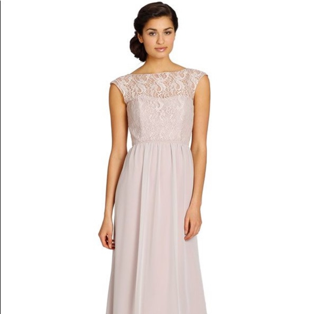 Navy blue floor length dress - Jim HJelm Occasions