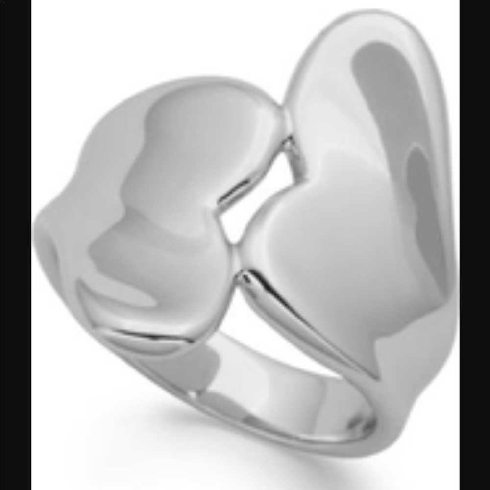 Giani Bernini Wrapped Hearts Ring