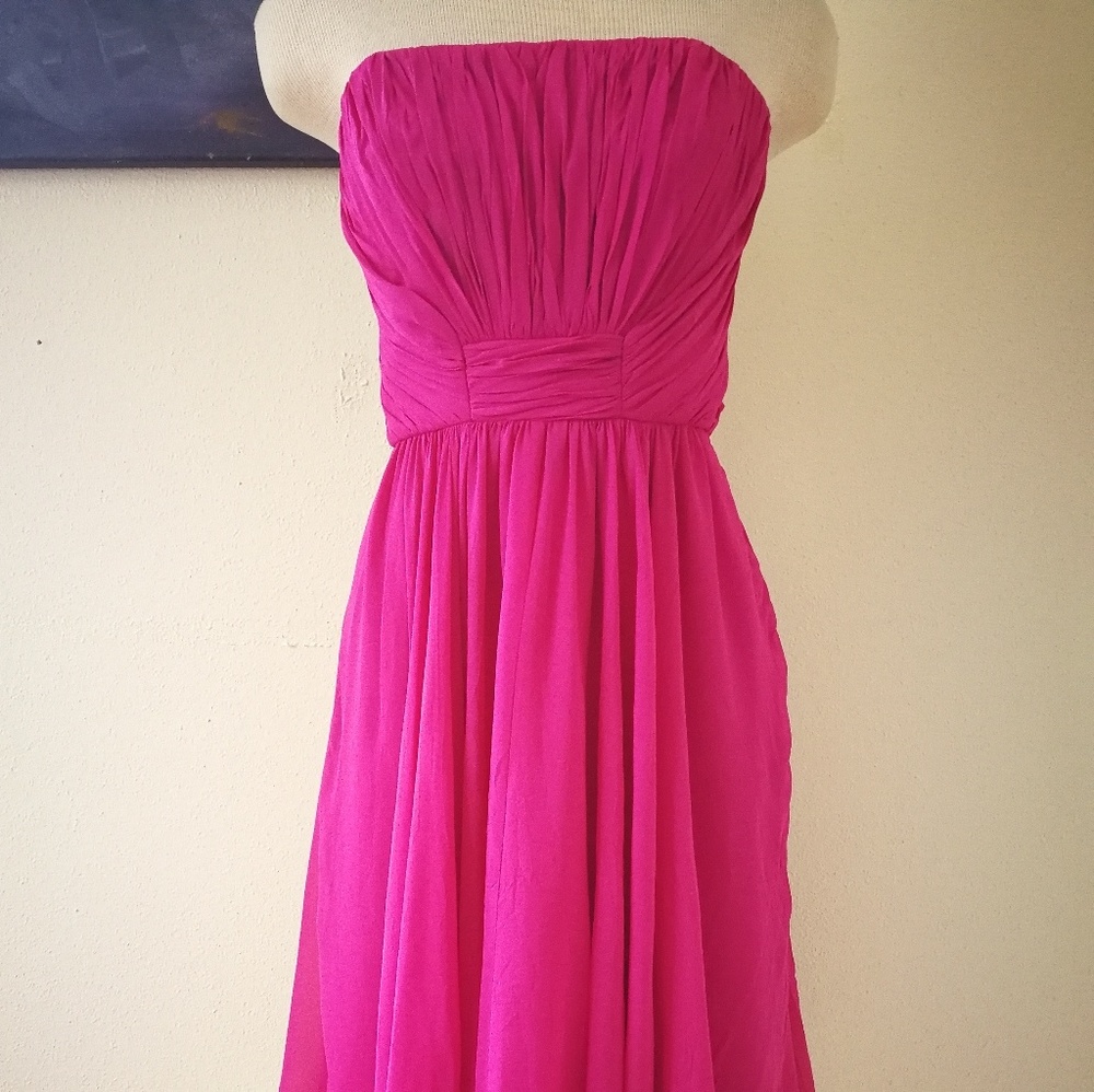 Suzi chin for maggy boutique silk dress