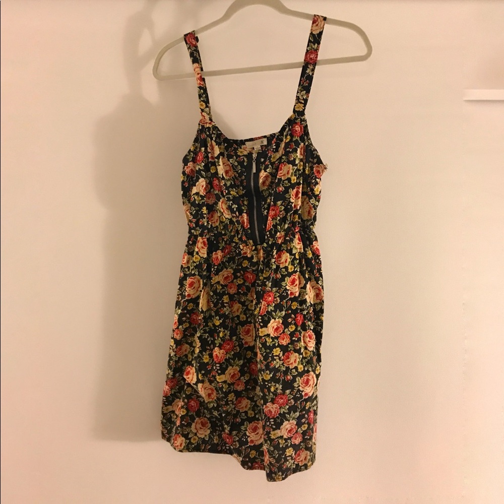 Flower mini dress