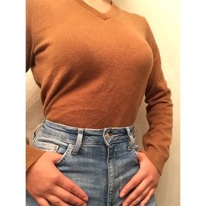 Cashmere V-neck Sweater