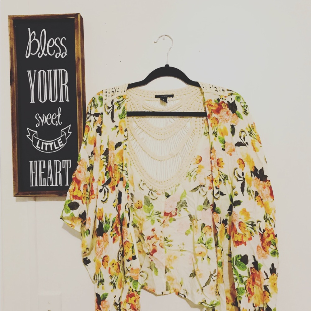 Floral Kimono
