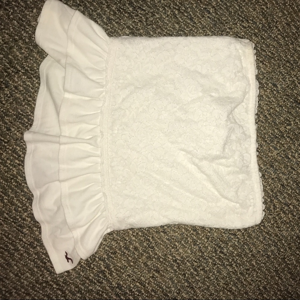Strapless tube top