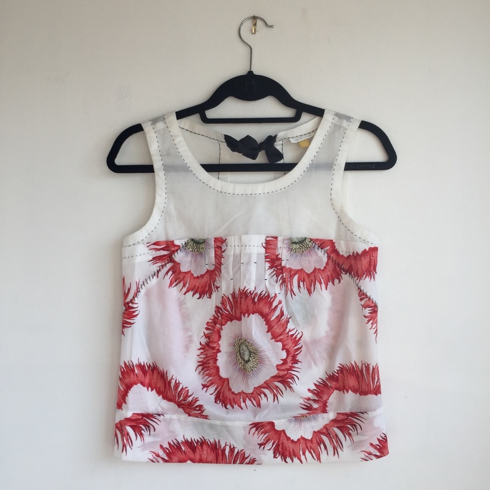 Leifsoottir new with tags cotton and linen top