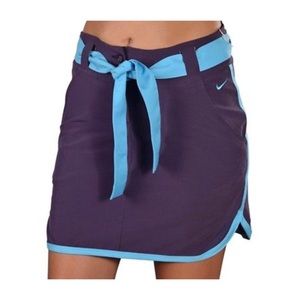 Nike Dri Fit Purple/Blue Golf Performance Skirt Nike Dri Fit Purple/Blue Golf Performance Skirt