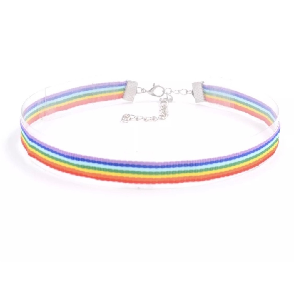 Rainbow Chocker Necklace!