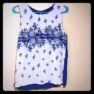 Large Graphic Tank Top
