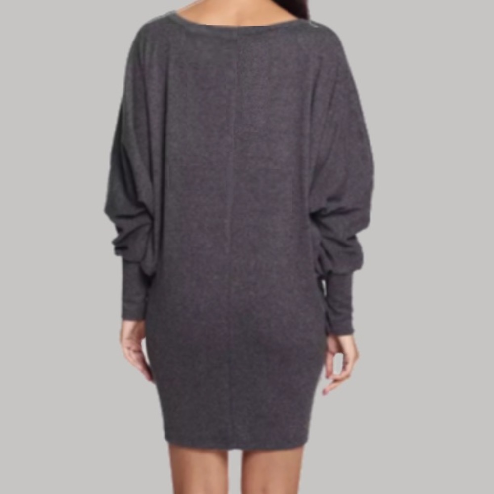 Easy Dolman DRESS Tunic Longsleeve Pullover NEW - Picture 3 of 3