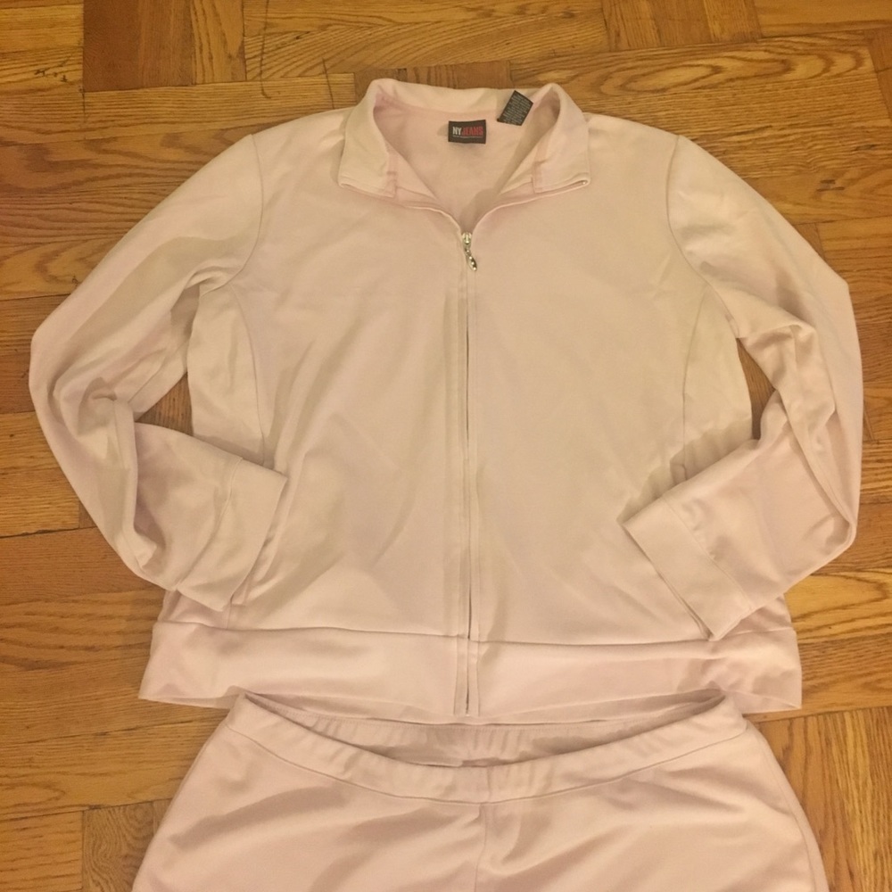 Pink Track Suit