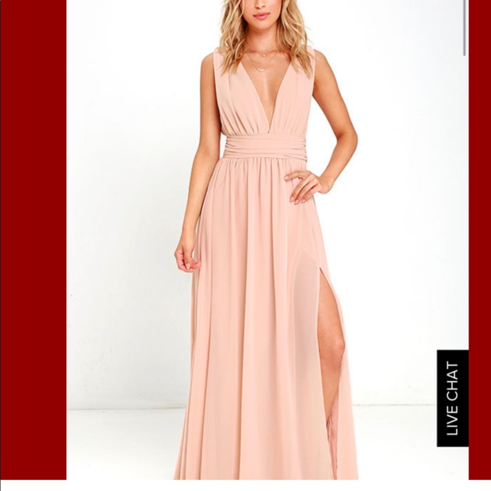 Lulus brand new Maxi dress-SOLD
