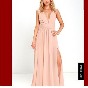 Lulus brand new Maxi dress Lulus brand new Maxi dress
