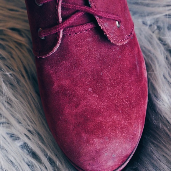 ✖SOLD✖ Steve Madden Raspy Nubuck Suede Booties - Picture 6 of 8