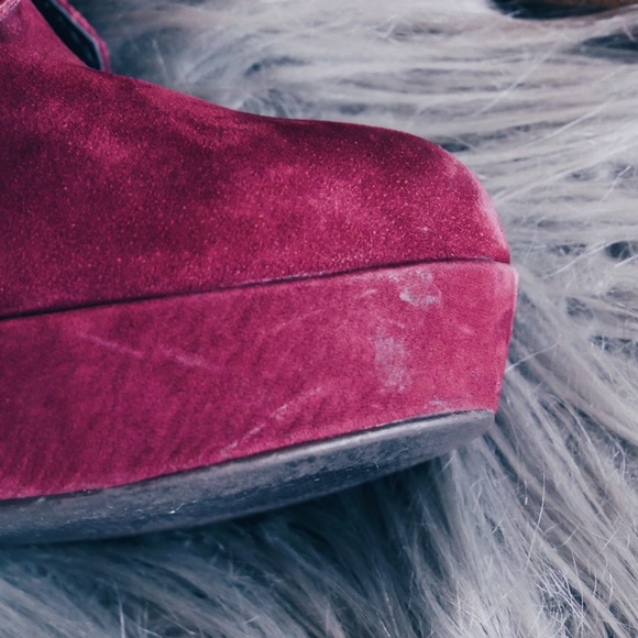 ✖SOLD✖ Steve Madden Raspy Nubuck Suede Booties - Picture 7 of 8