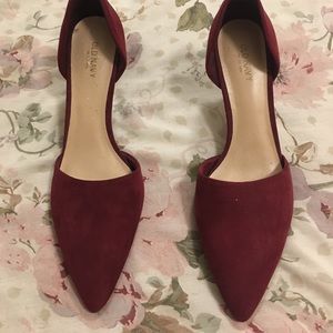 Red old navy pumps/heels