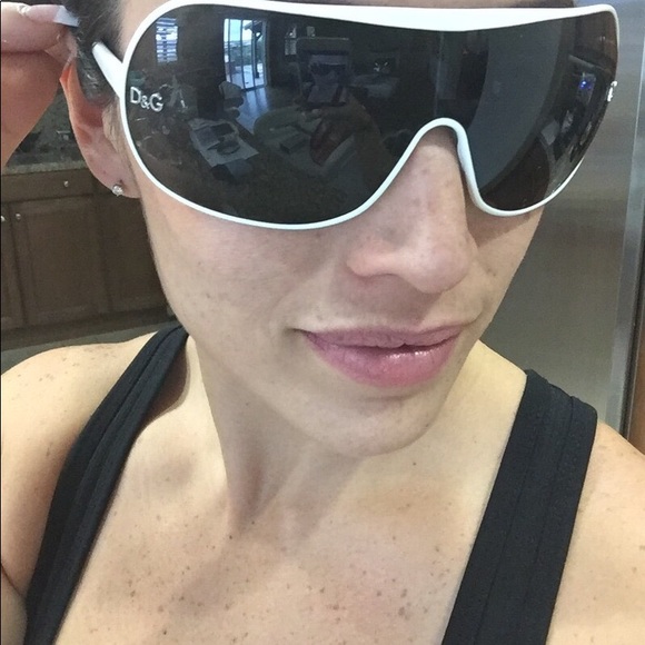 d & g sunglasses white frame