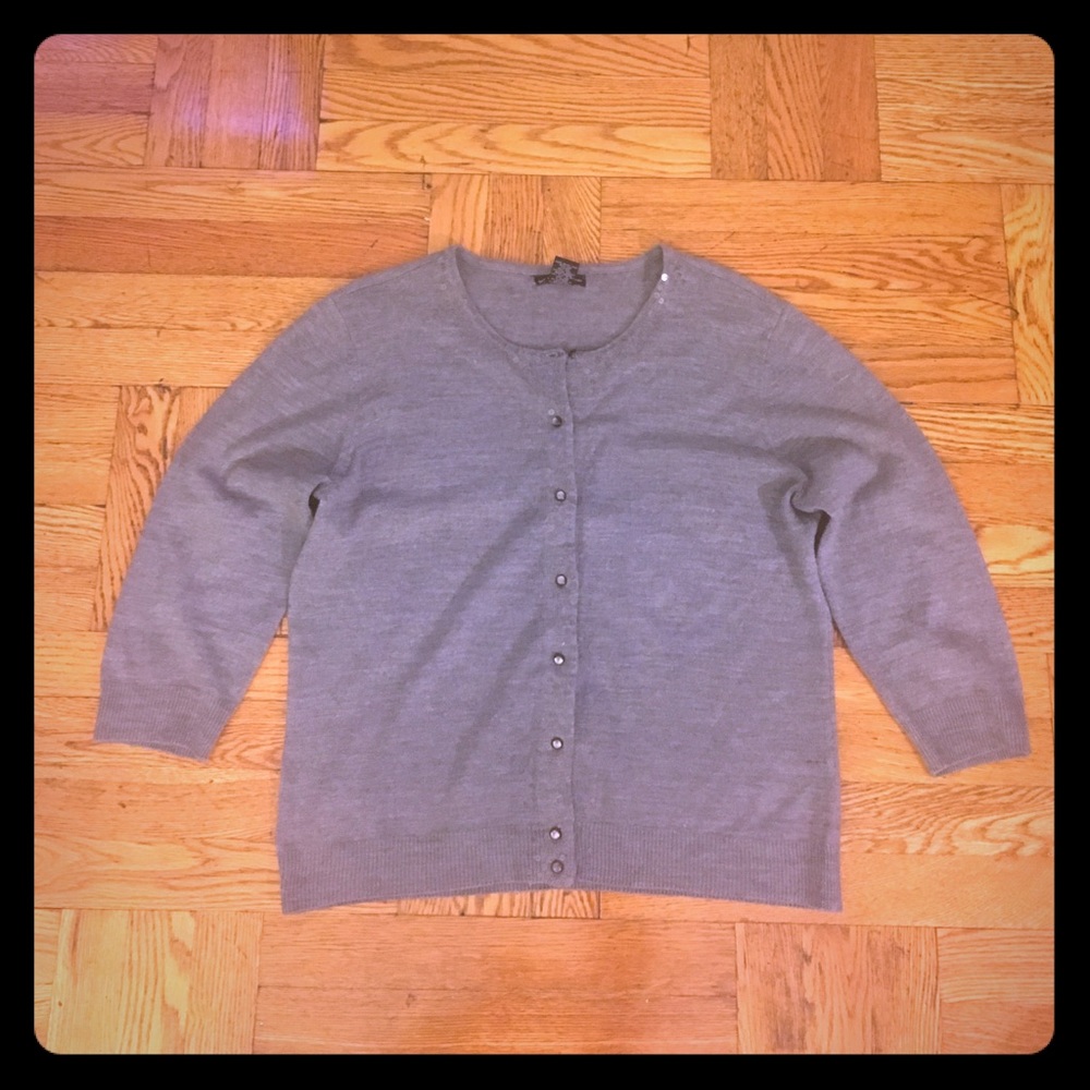 Grey Cardigan