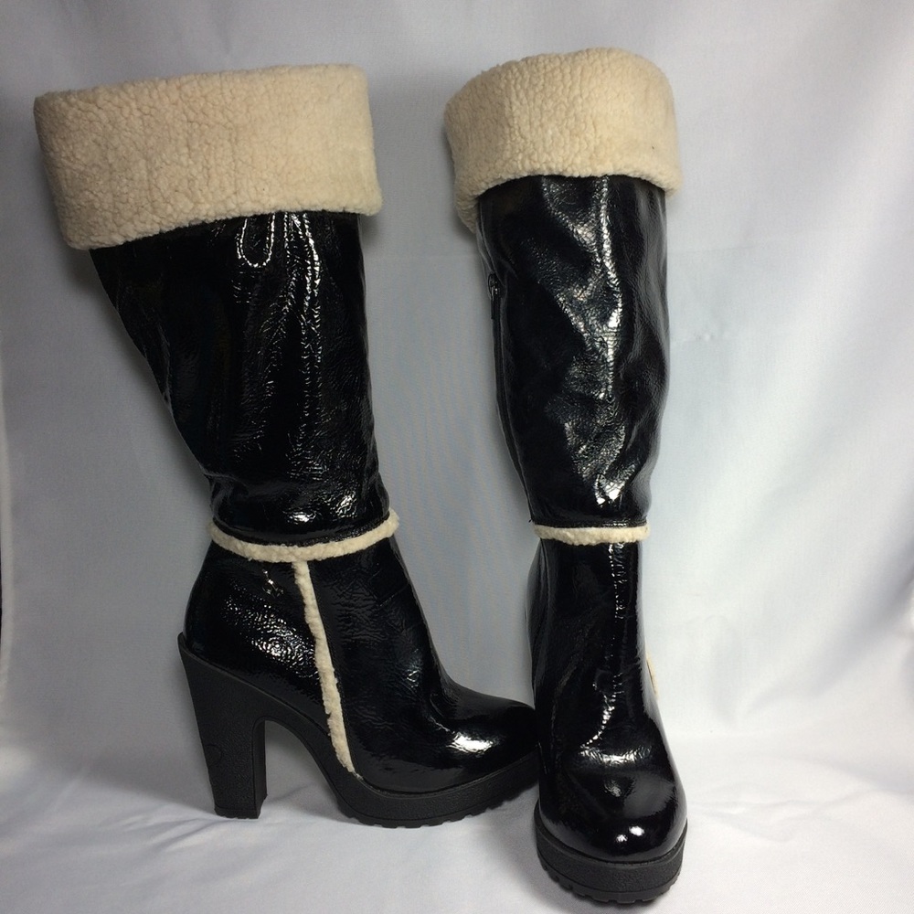 Baby Phat Women's Winter Knee High Heel Boots