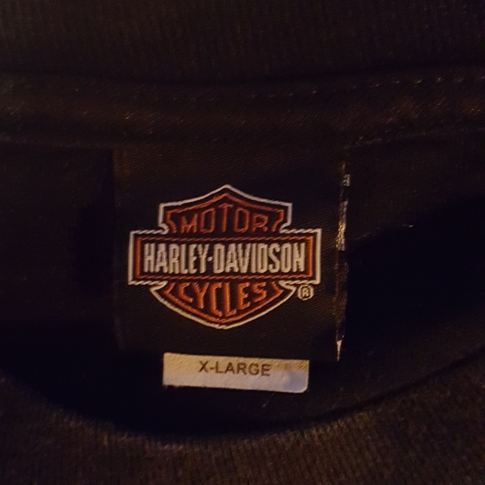 HARLEY DAVIDSON BRAND Printed T-SHIRT