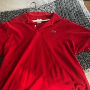 Men’s Lacoste Polo - never worn - size large