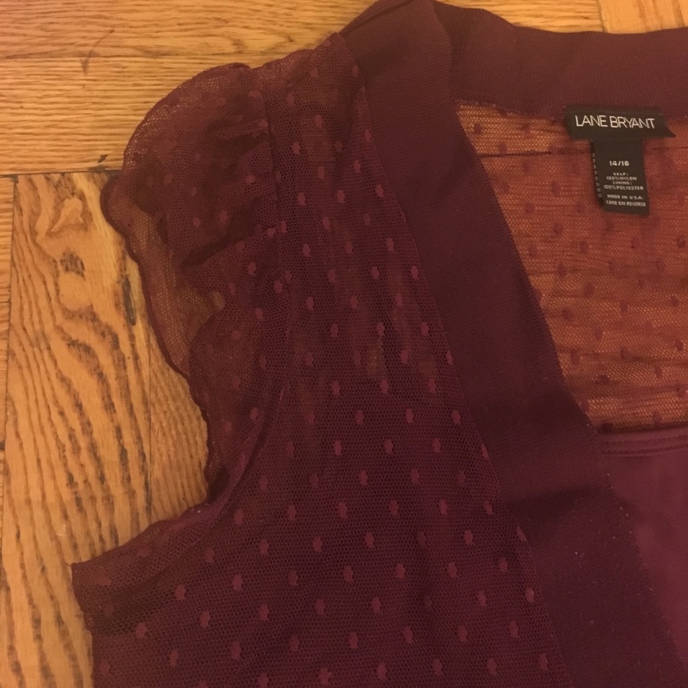 Maroon Top - Picture 3 of 5