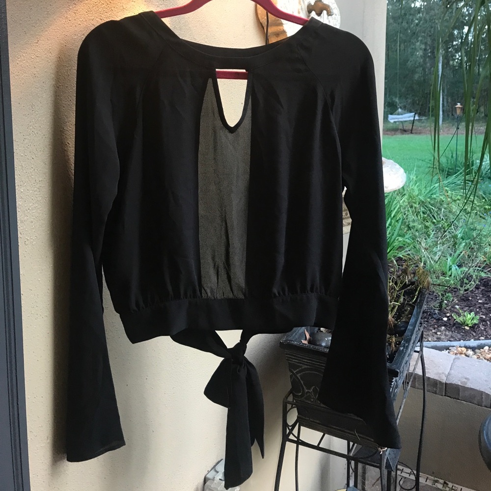 Sheet open back top