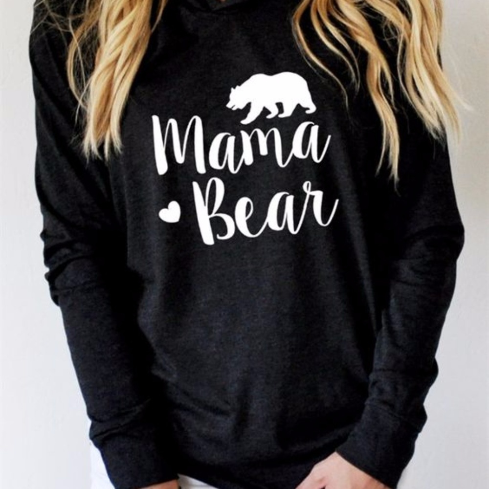 Mama Bear Long Sleeve Tee Shirt