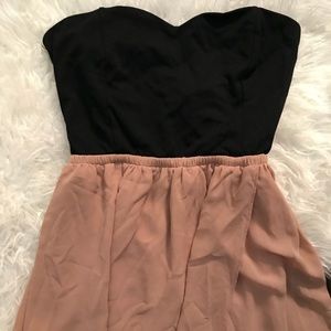 High Low Strappy Dress