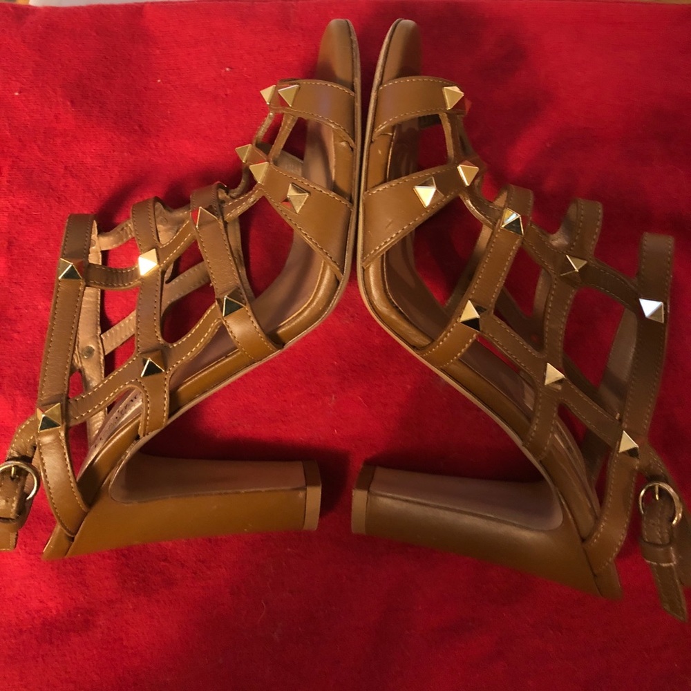 Valentino Rockstud Caged Sandals